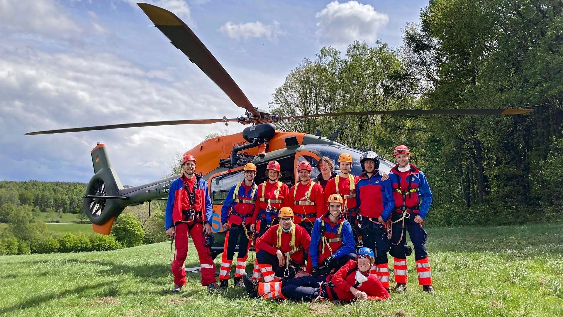 Bergwacht - Einsatz in der Sächsischen Schweiz