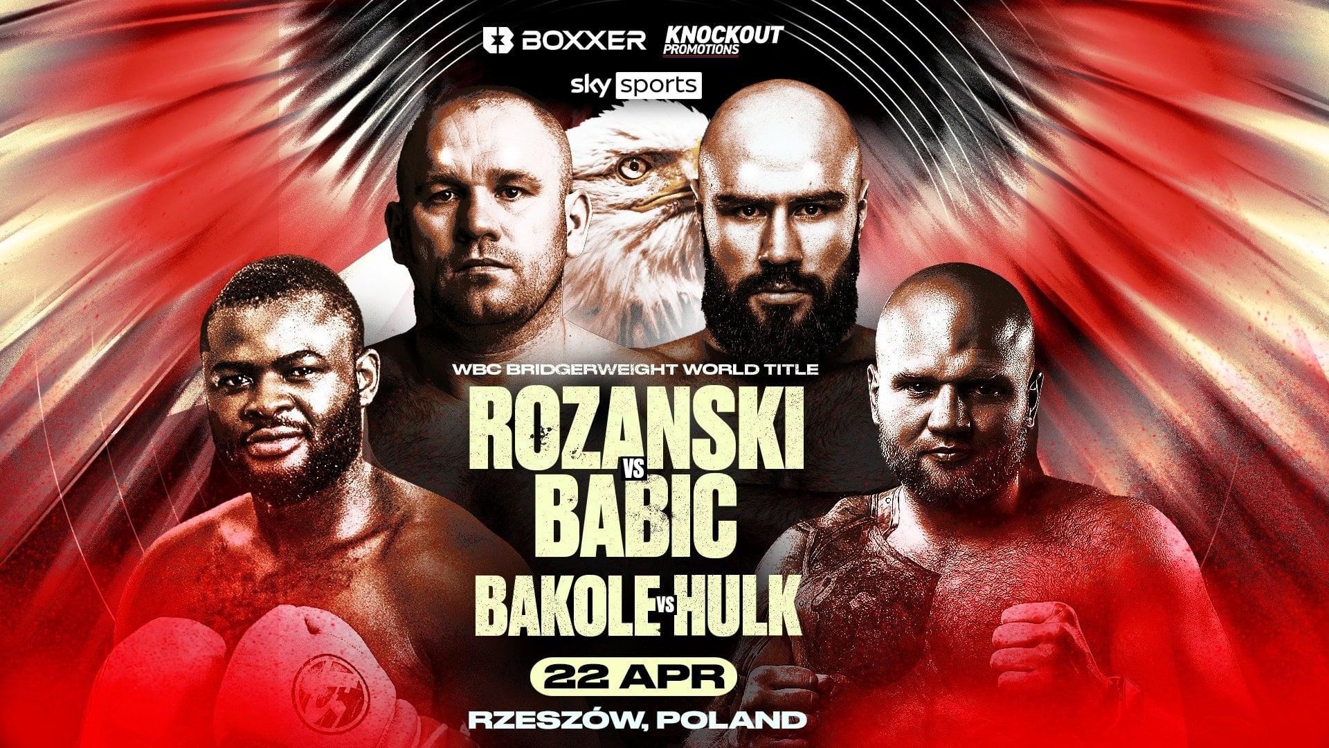 Lukasz Rozanski vs. Alen Babic