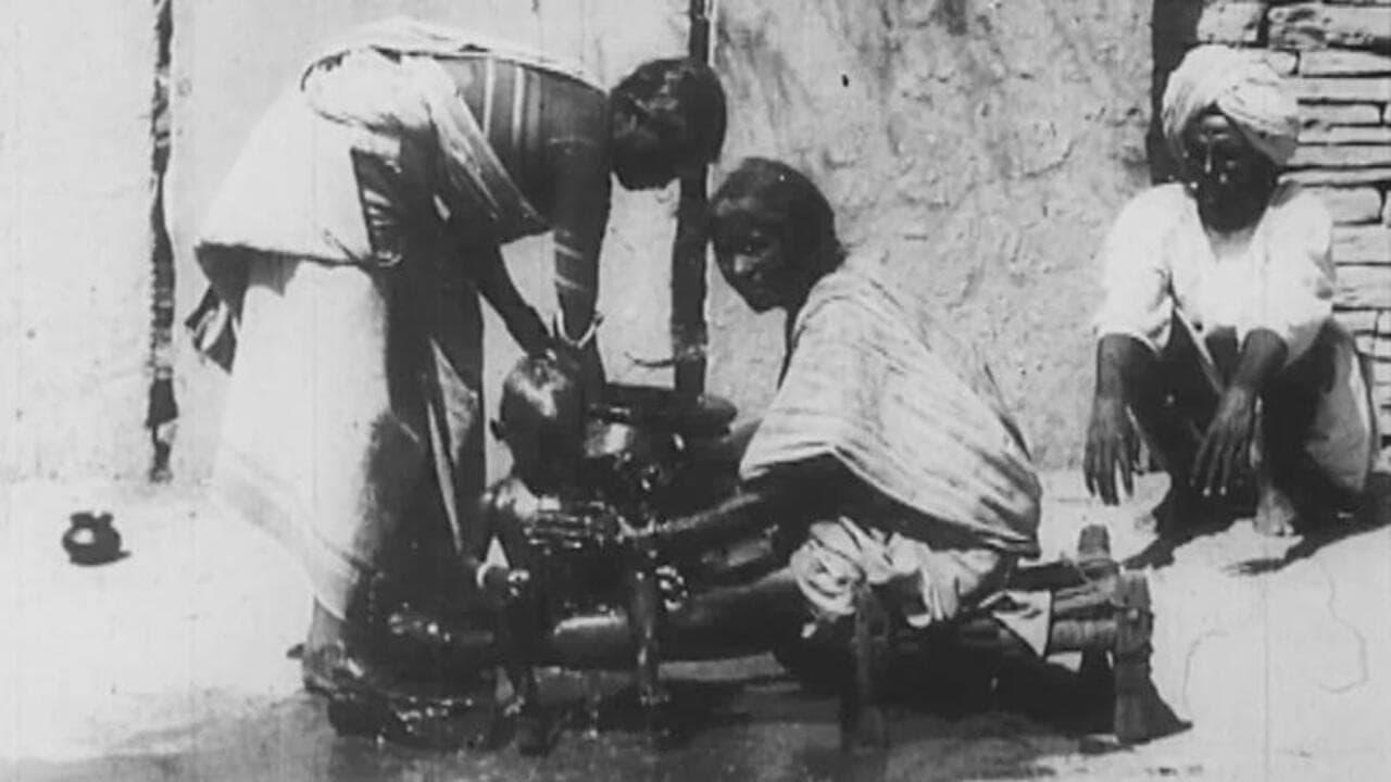 An Indian Washing the Baby