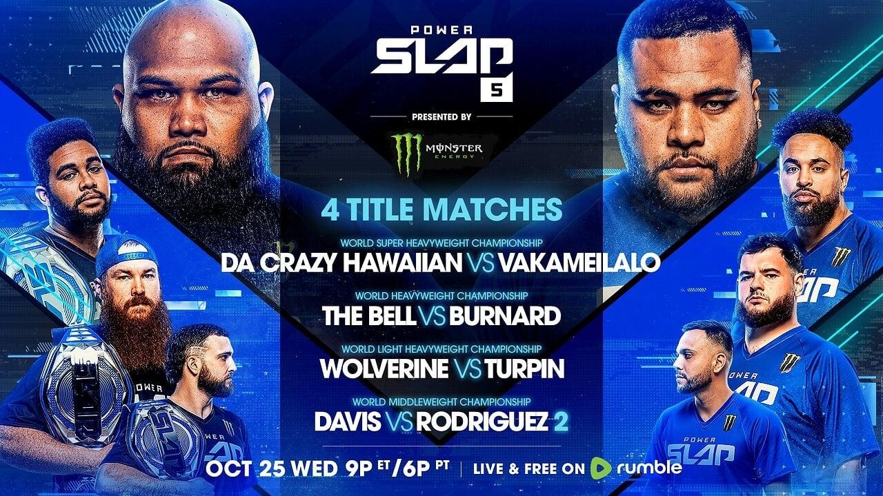 Power Slap 5: Da Crazy Hawaiian vs. Vakameilalo