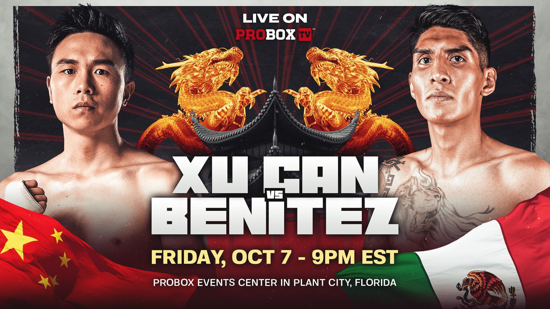 Can Xu vs. Brandon Leon Benitez