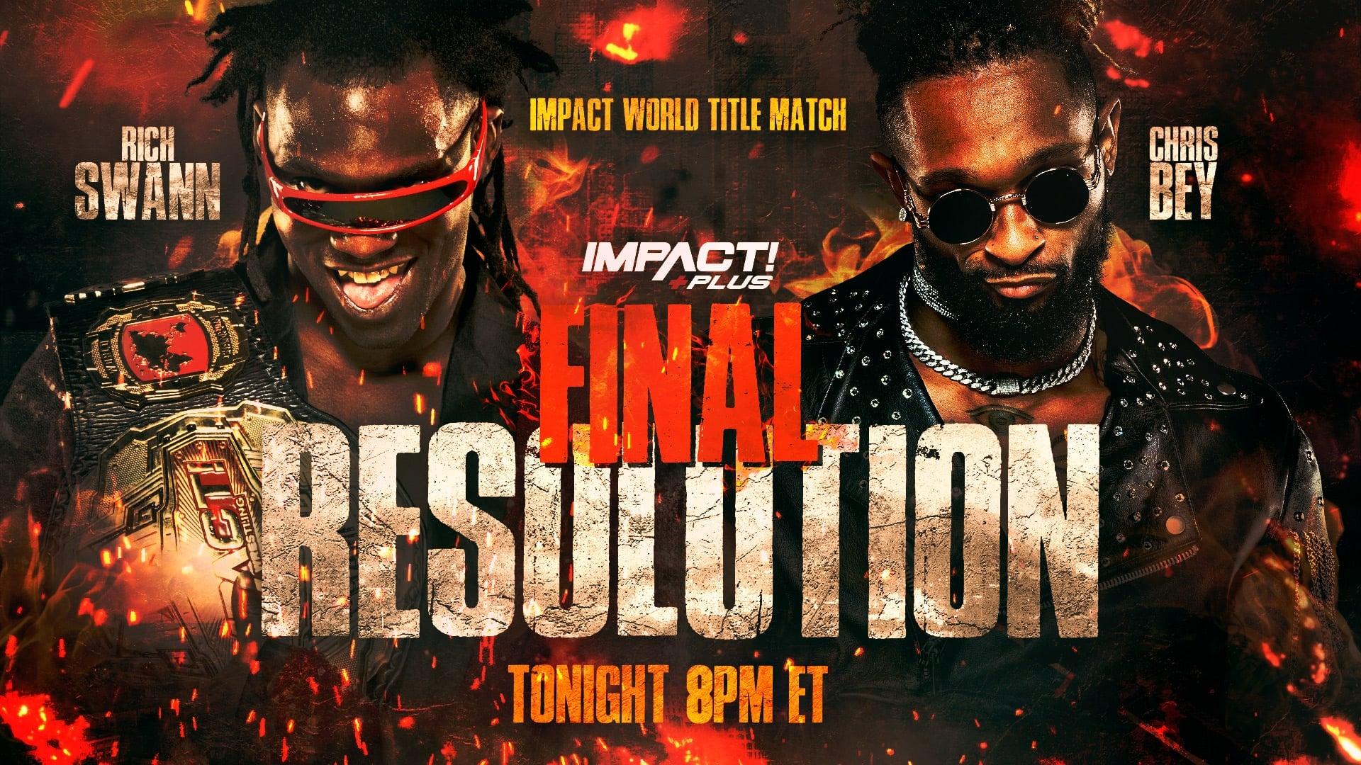 IMPACT Wrestling: Final Resolution 2020
