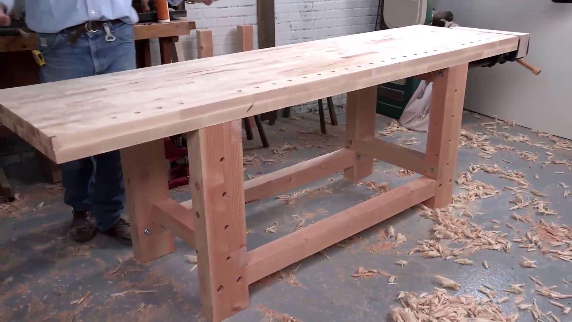 Build a Sturdy Workbench in Two Days with Christopher Schwarz