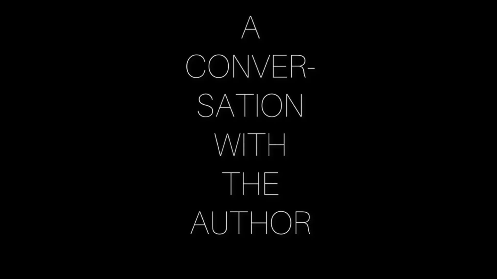 Sundowners - A Conversation with the Author