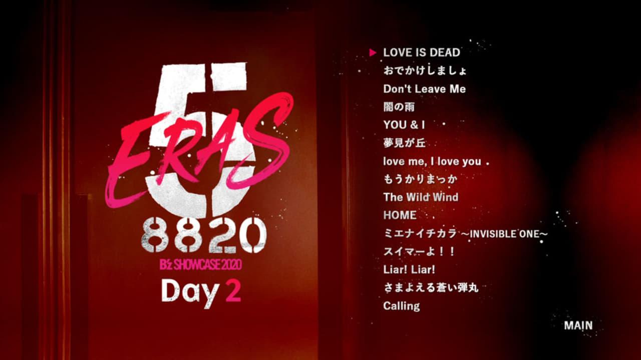 B'z SHOWCASE 2020 -5 ERAS 8820- Day2