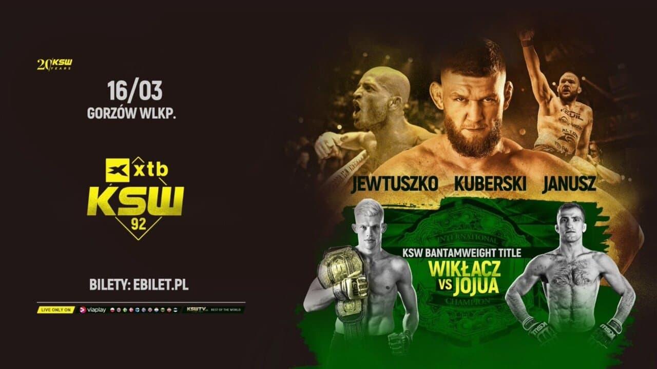 KSW 92: Wiklacz vs. Jojua