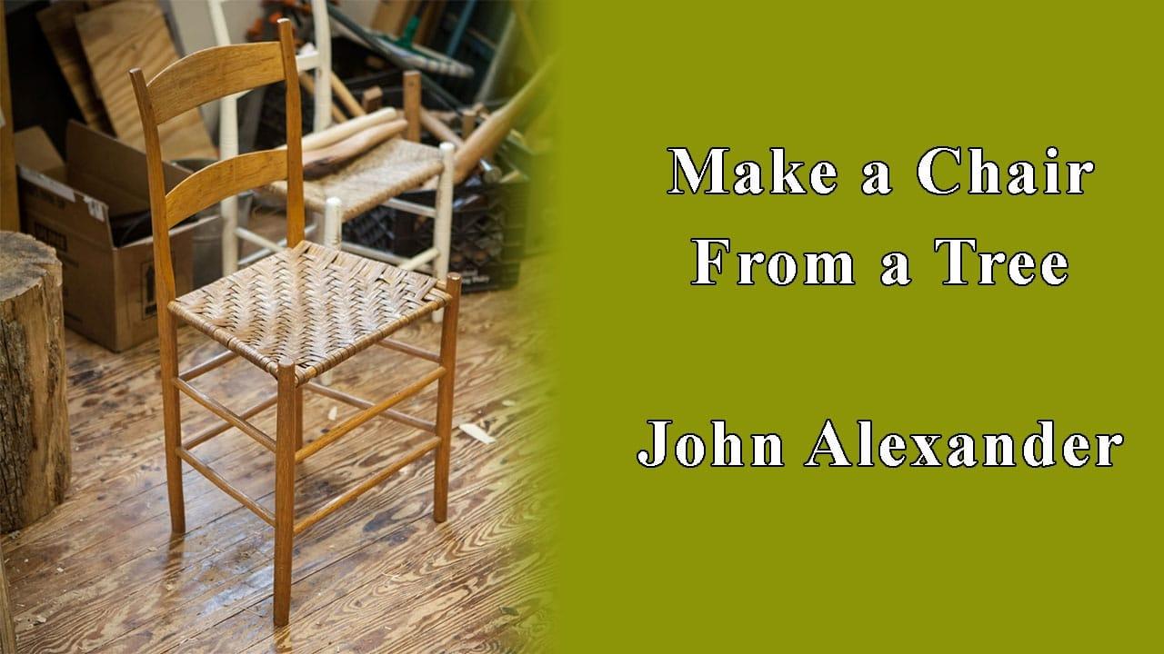 Make a Chair From a Tree